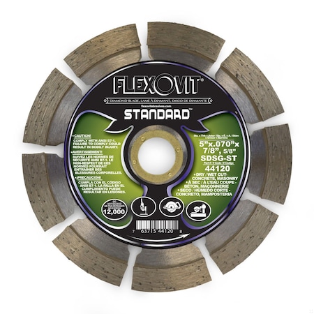 Flexovit SMALL DIAMETER DIAMOND BLADE STANDARD 44120